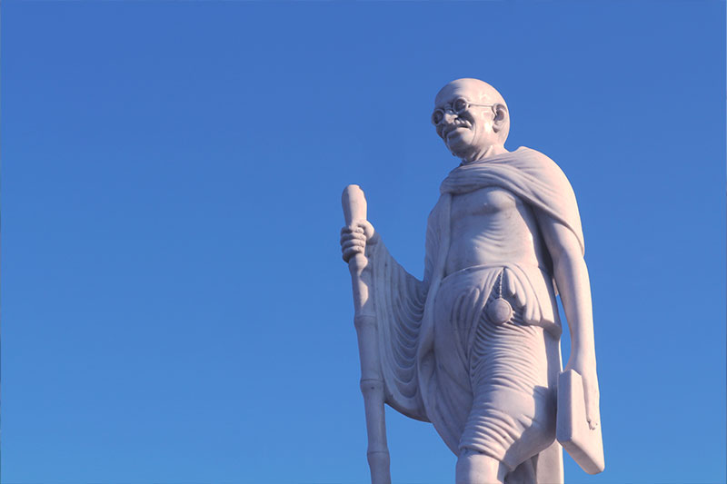 திருச்சிராப்பள்ளியில் மகாத்மா காந்தியடிகள்