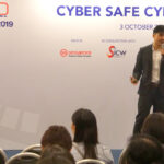 A person explaining about the trends in cyber security